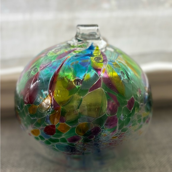 Garden Globe Suncatcher Multicolor Blown Glass - Picture 8 of 15